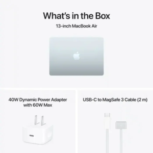 Apple Macbook Air 13" MDHH4 Apple M5 Chip, 10 core CPU & 8 core GPU, 16GB Memory, 512GB SSD, 13" Liquid Retina Display, mac OS, Sky Blue - Digital Store