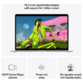 Apple MacBook Air 15, Apple M5 10-Core Chip, 16GB Unified RAM 1TB SSD, 15.3" 2880 x 1864 Liquid Retina Display, 10-Core GPU 16-Core Neural Engine, Silver MDVA4 - Digital Store