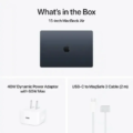 Apple MacBook Air 15 MDVK4 Apple M5 Chip 16GB Memory 1TB SSD 15.3" Liquid Retina macOS Midnight - Digital Store